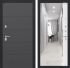 Входная дверь  Лабиринт AРТ с зеркалом Панорама