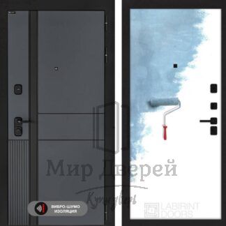 Входная дверь Лабиринт EVOLAB 28- Грунт под покраску