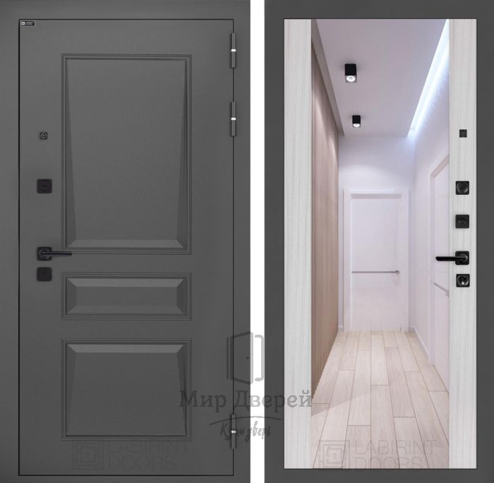 Входная дверь Лабиринт Орлеан с зеркалом Максимум