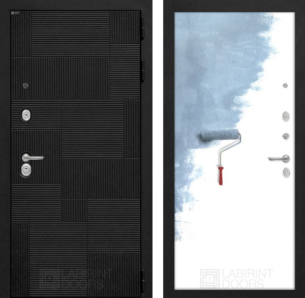 Входная дверь Лабиринт Пазл 28 - Грунт под покраску