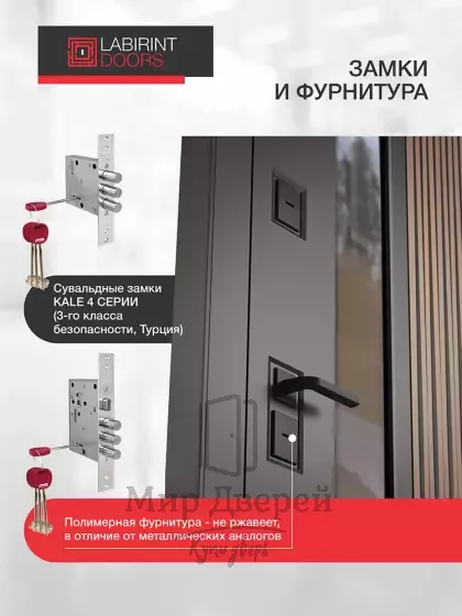 Входная дверь Лабиринт Скандия для улицы со стеклом